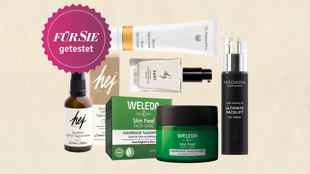 FÜR SIE getestet: Die besten Naturkosmetik-Gesichtscremes für jeden Hauttyp