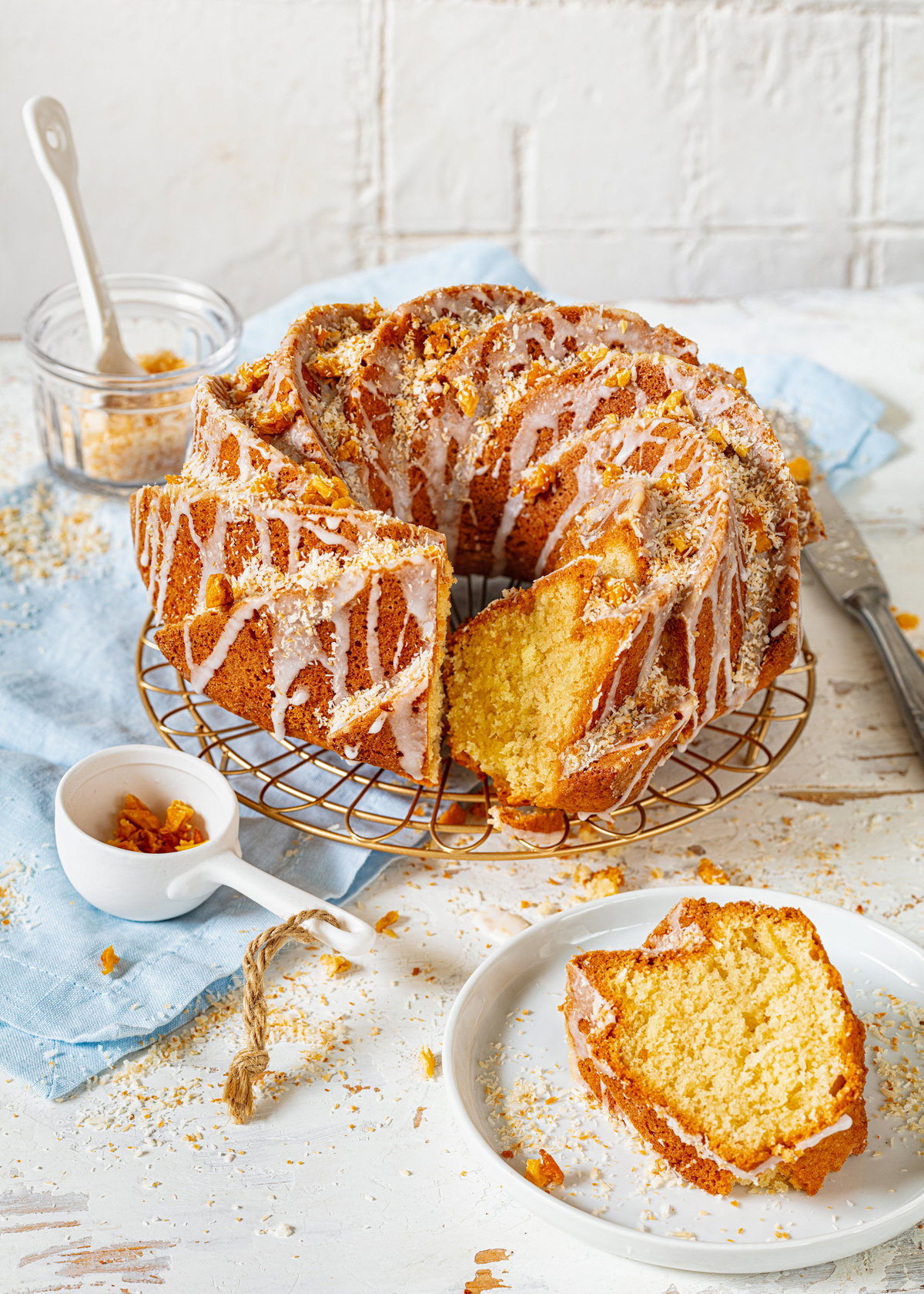 Ananas-Kokos-Kuchen