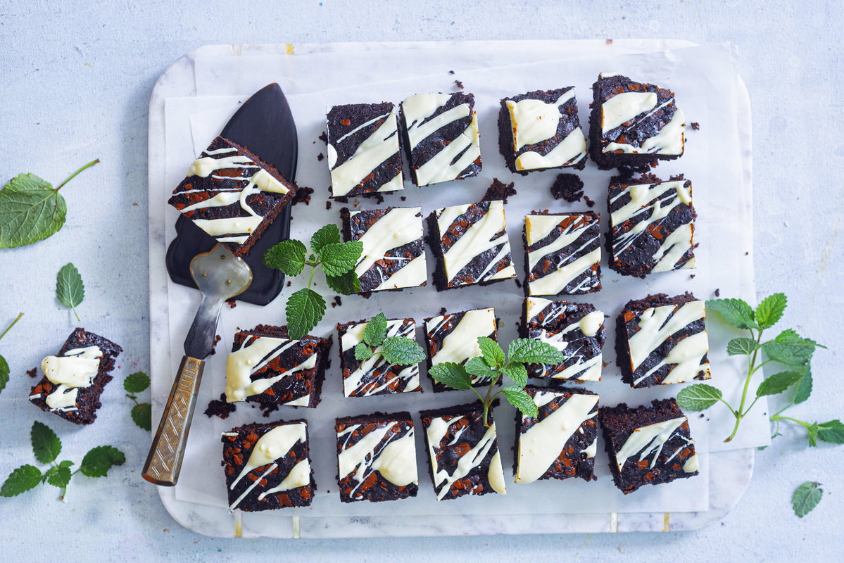 Choco-Bites mit Kichererbsen