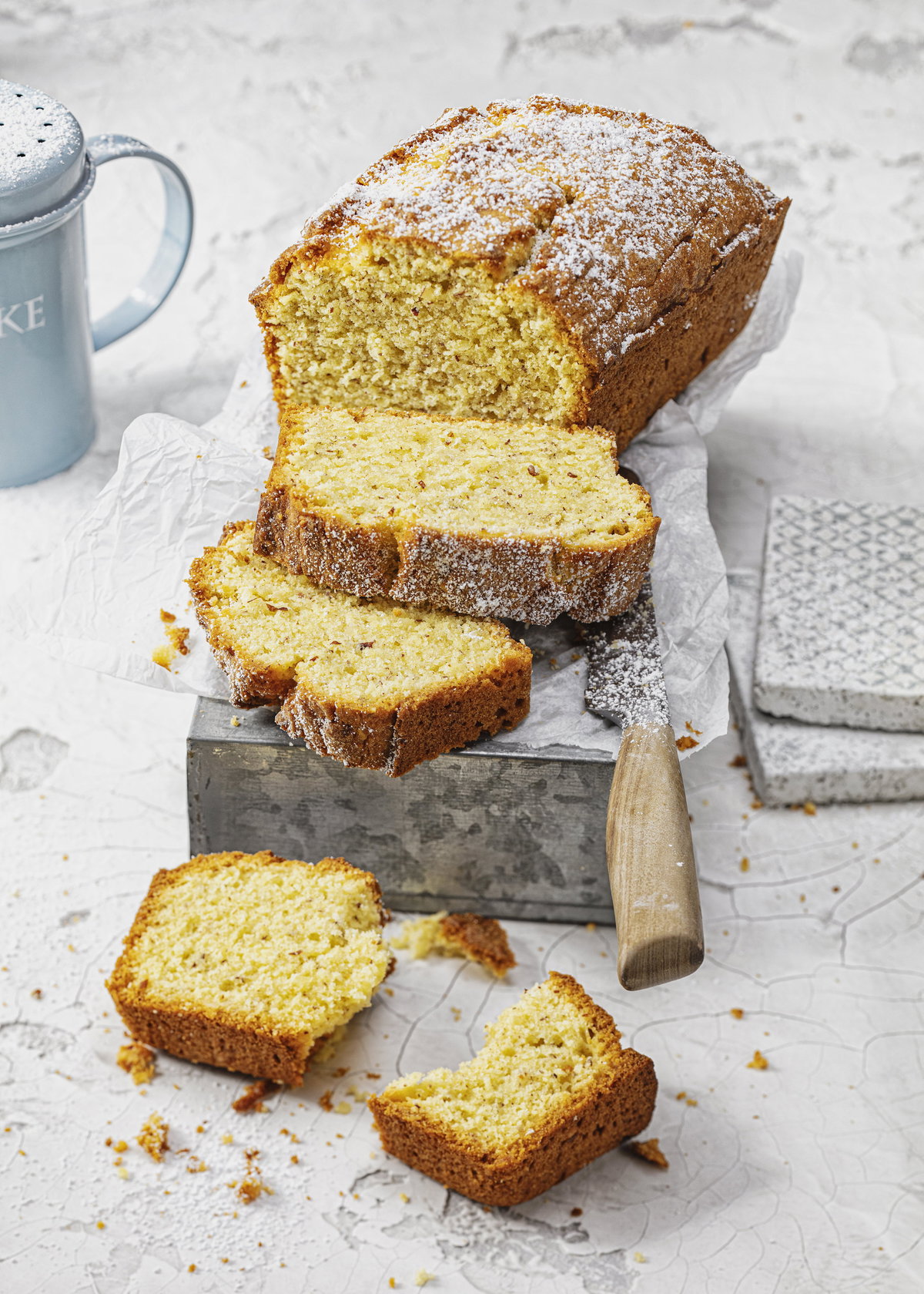 Nusskuchen ohne Zucker