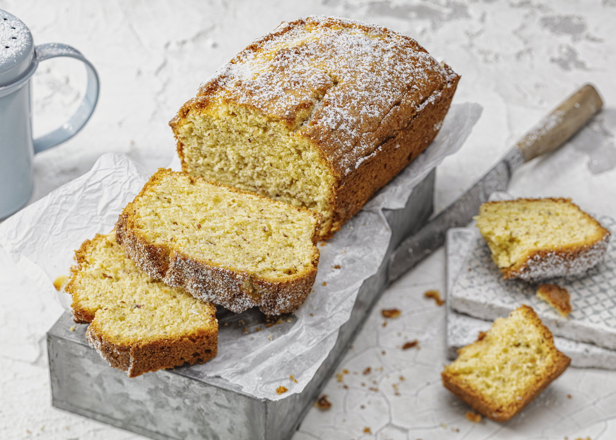 Nusskuchen ohne Zucker