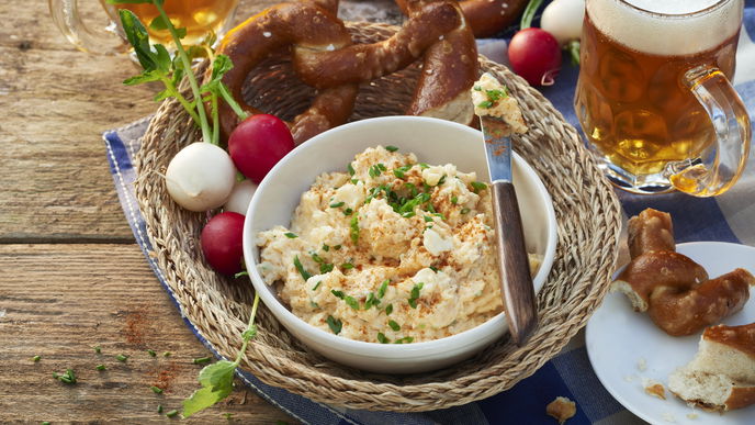 Rezept für traditionelles Obazda wie aus Bayern 