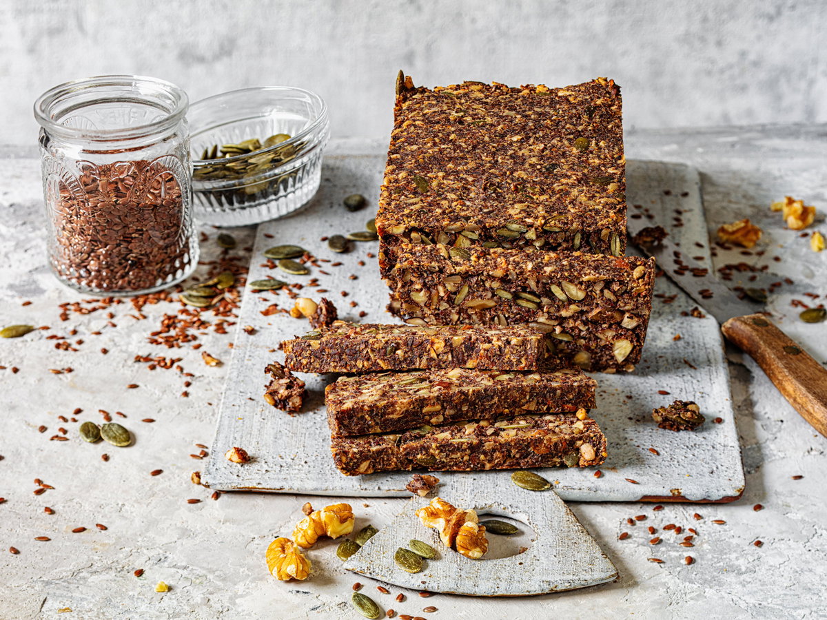Nussbrot ohne Mehl