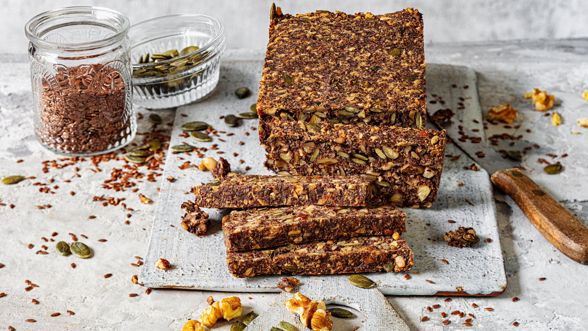 Rezept für ein Nussbrot ohne Mehl