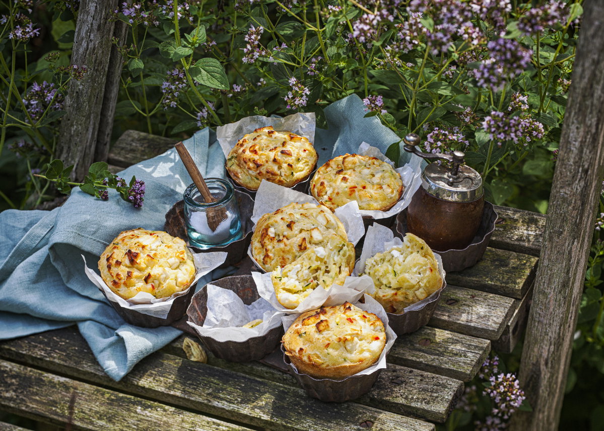 Zucchini-Muffins