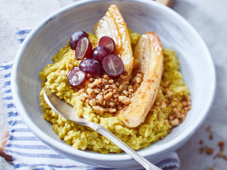 Goldene-Milch-Porridge