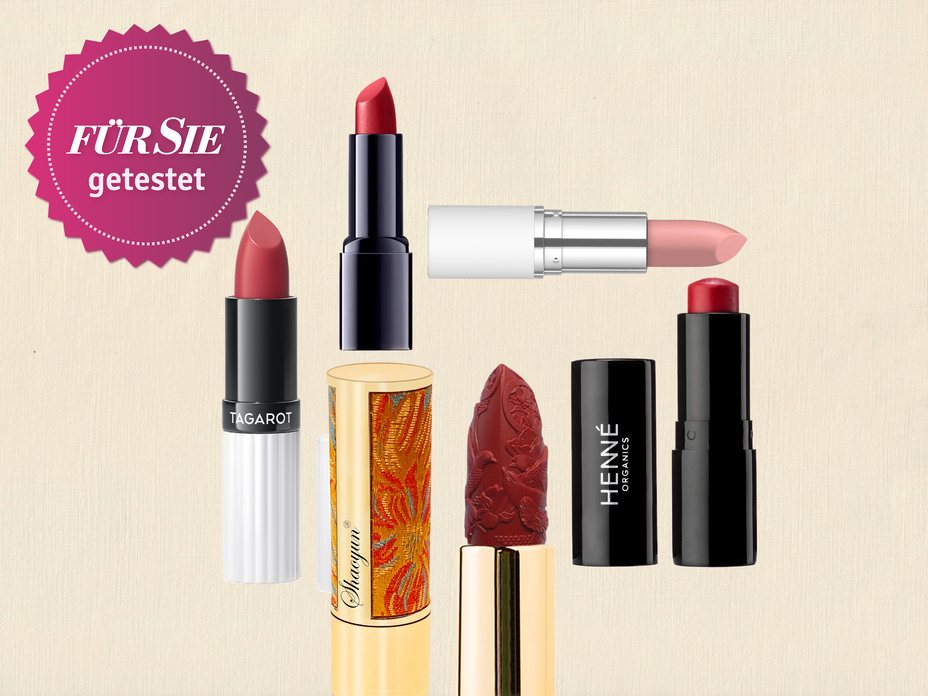 Lippenstifte ohne Schadstoffe