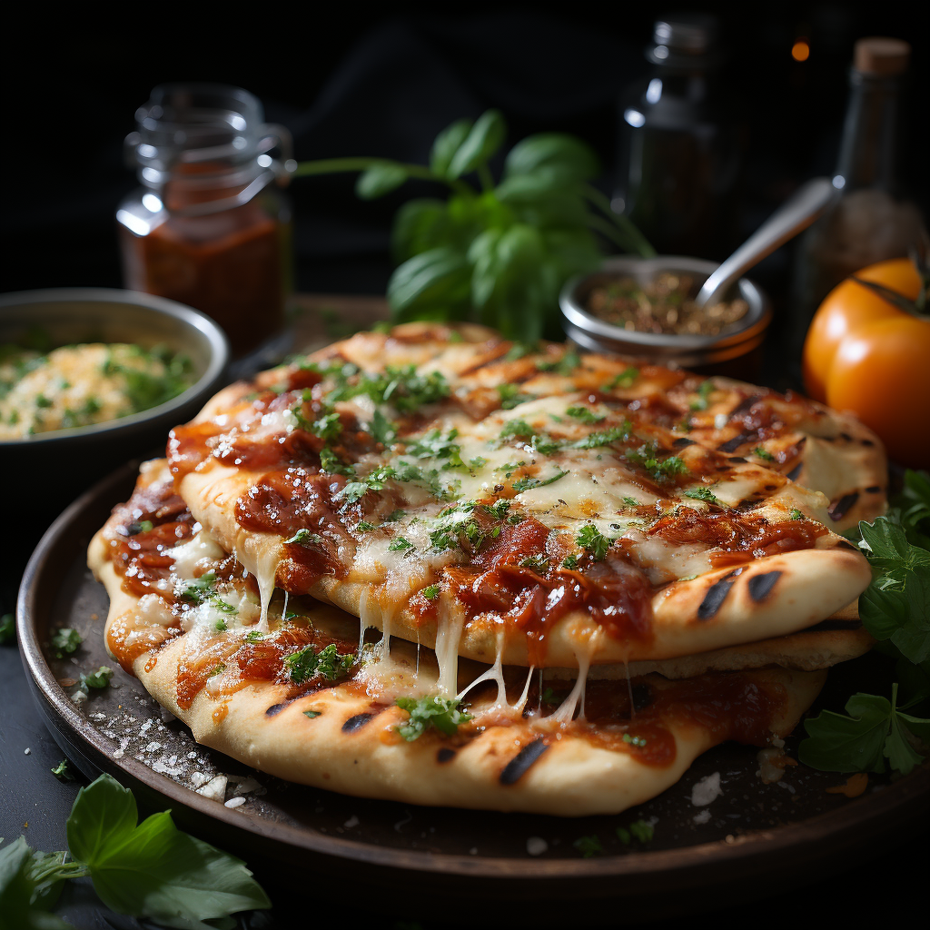 Naan-Pizza