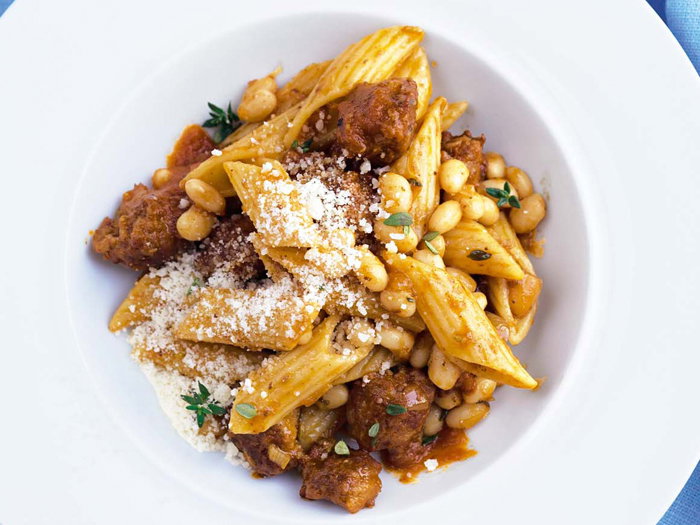 Pasta mit Salsiccia