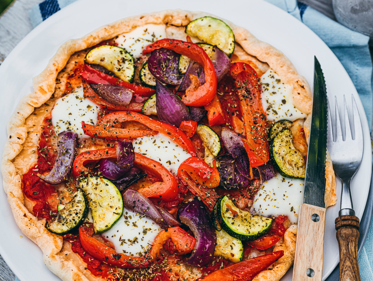 Pizza vom Grill