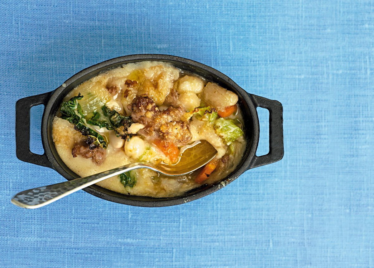 Ribollita mit Salsiccia