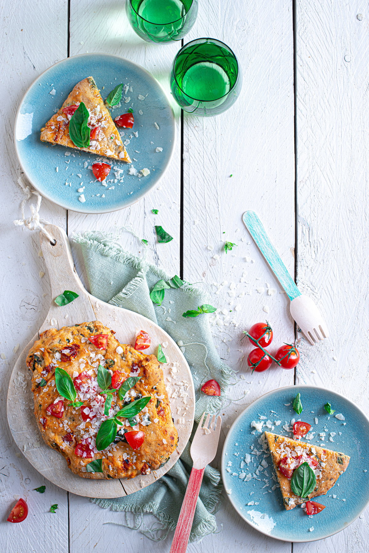 Schüttel-Pizza