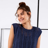Luftig-leichter Sommerpullunder von LANGYARNS kostenlos zum Selberstricken