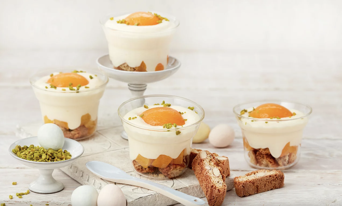 Aprikosen-Dessert