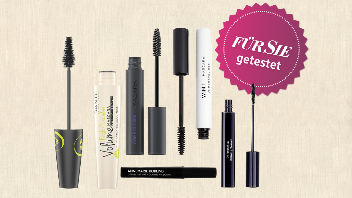 FÜR SIE getestet: Die besten Naturkosmetik-Mascaras für den perfekten Augenaufschlag