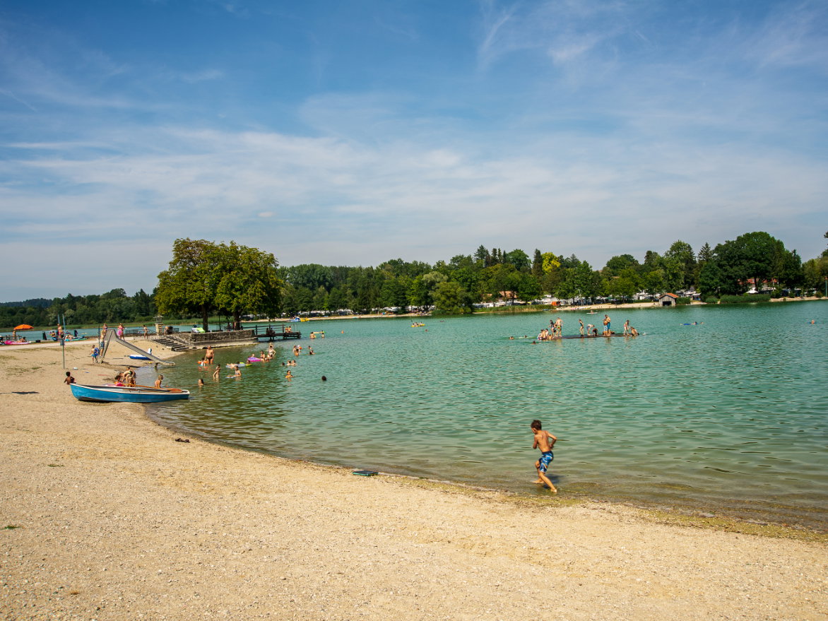 Camping am See in Deutschland in Waging am See