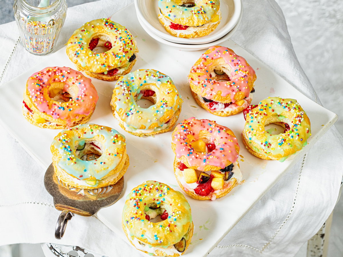 Fruchtige Cronuts