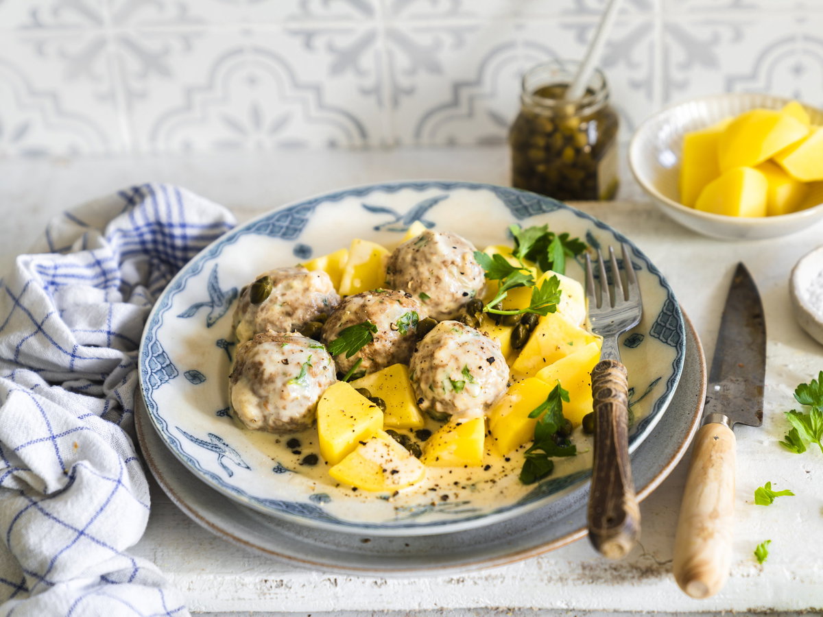 Vegetarische Königsberger Klöpse