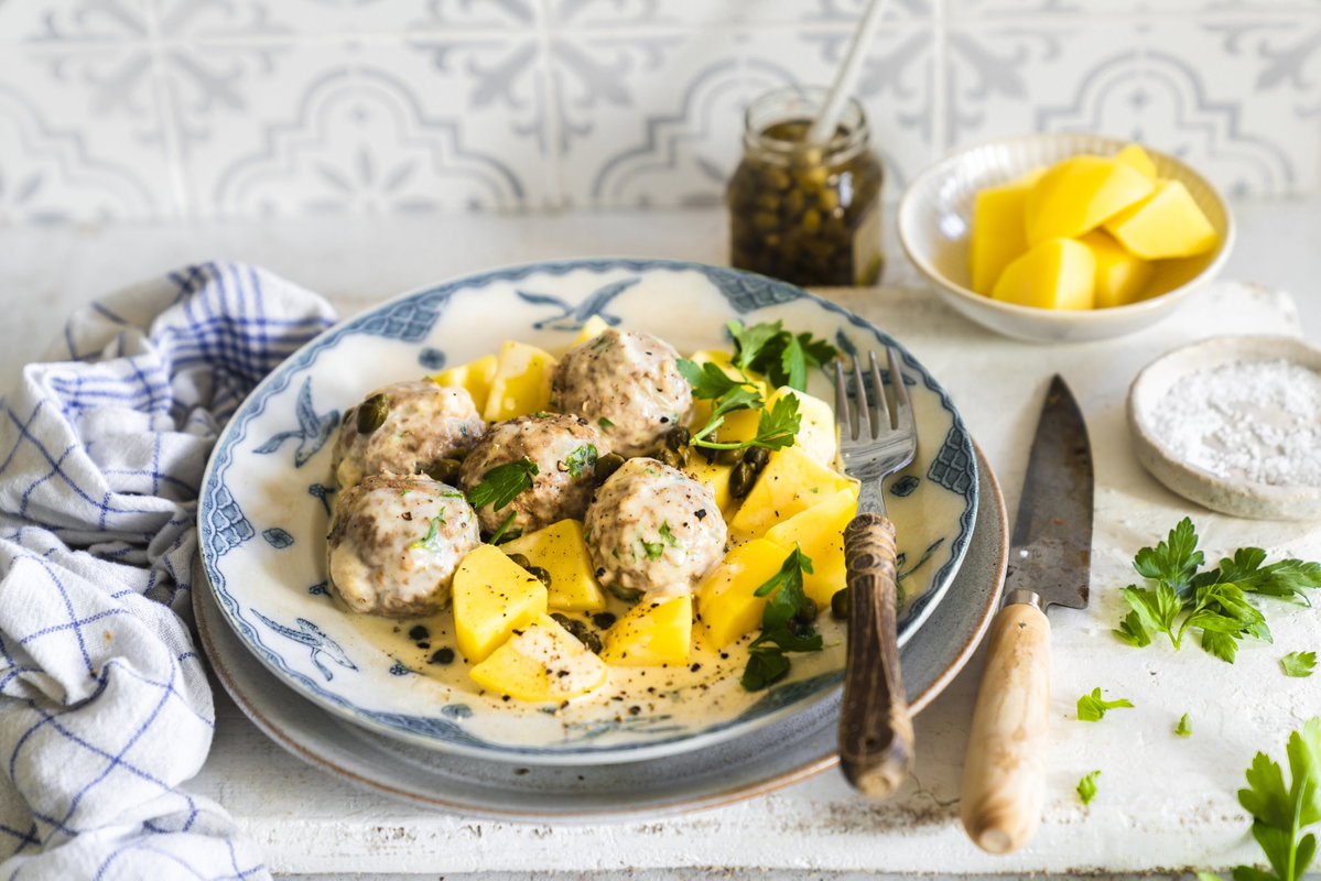 Vegetarische Königsberger Klöpse