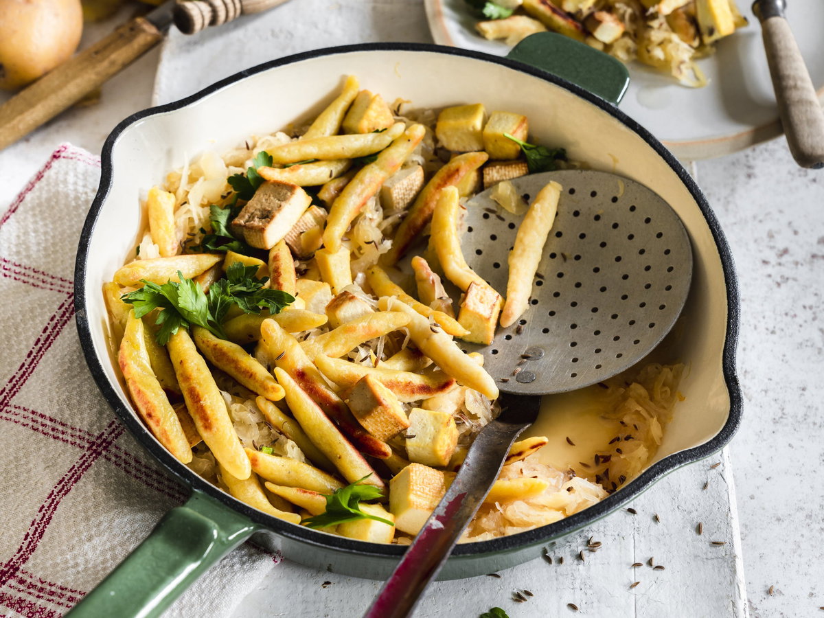 Vegane Schupfnudeln