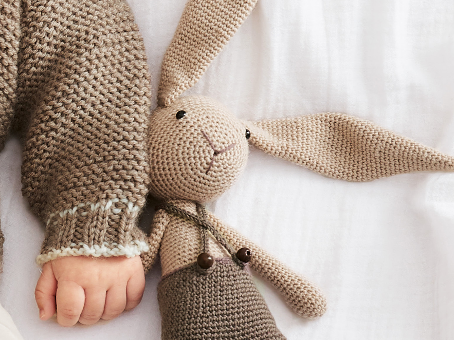 Gehäkelter Hase von Lana Grossa