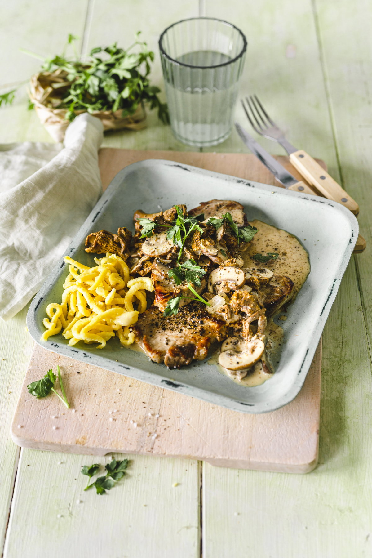 Jägerschnitzel