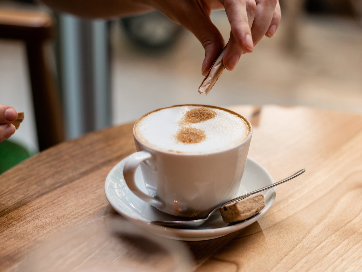 Kaffeetasse mit Kaffee