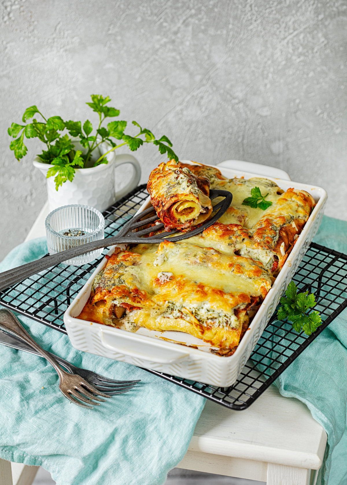 Lachs-Pfannkuchen