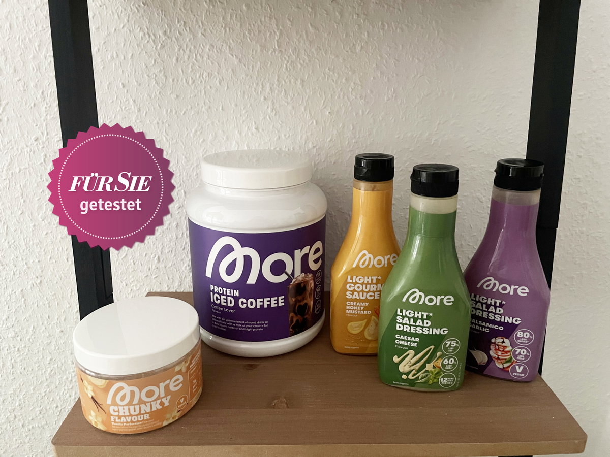 Verschiedene Produkte von More Nutrition