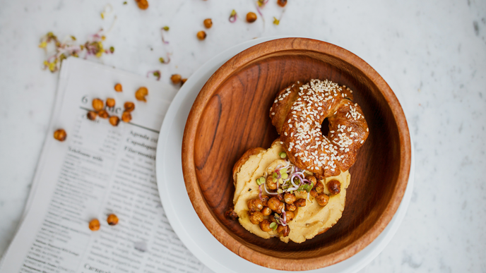 Unser Paprika-Hummus ist ein Muss für alle, die den orientalischen Aufstrich lieben