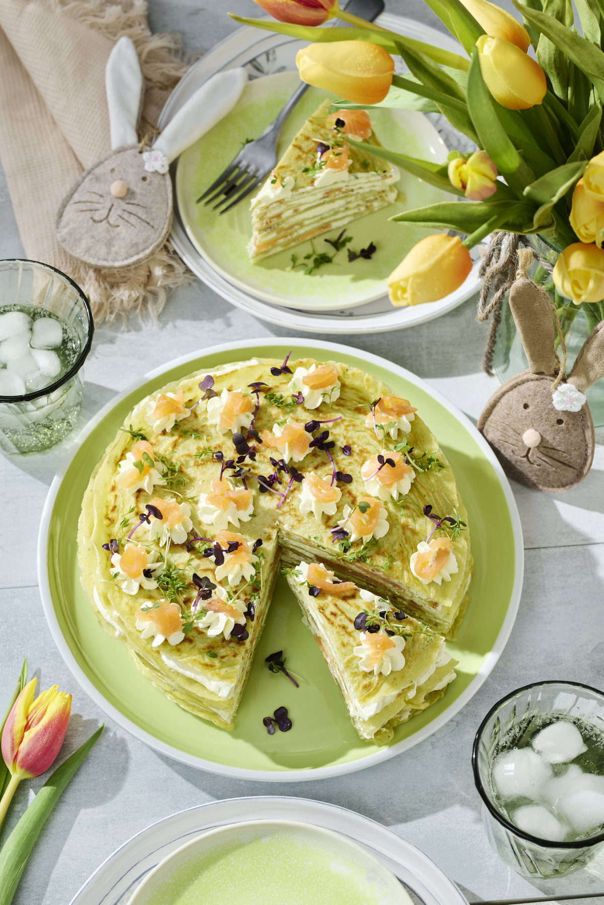 Pfannkuchen-Torte