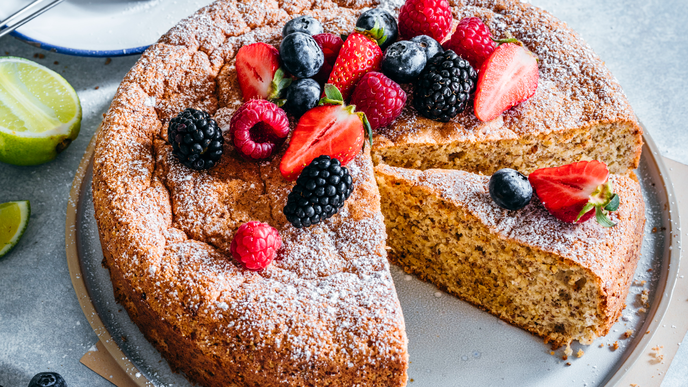 Schmeckt wie in Portugal: Rezept für einen portugiesischen Mandelkuchen mit Limette