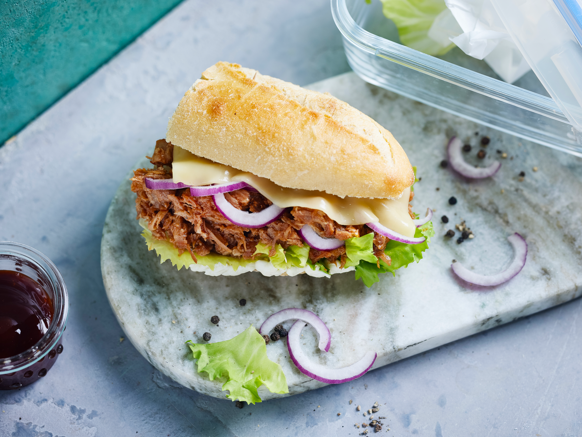 Pulled Pork Baguette