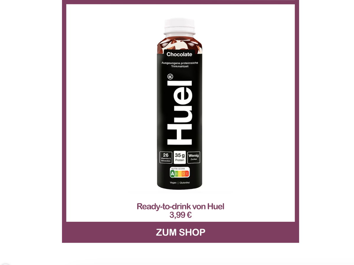 Ready-to-drink von Huel