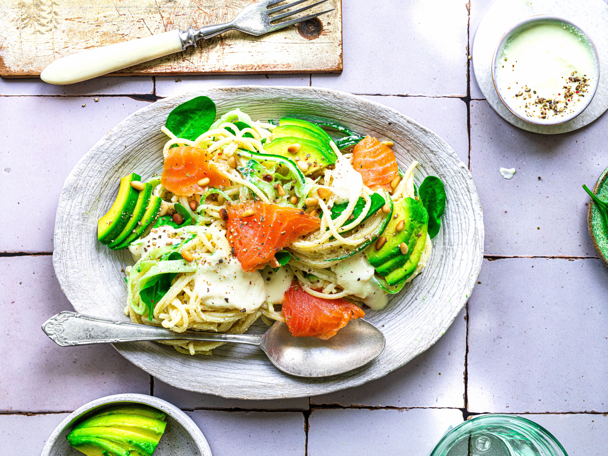 Nudelsalat mit Spaghetti