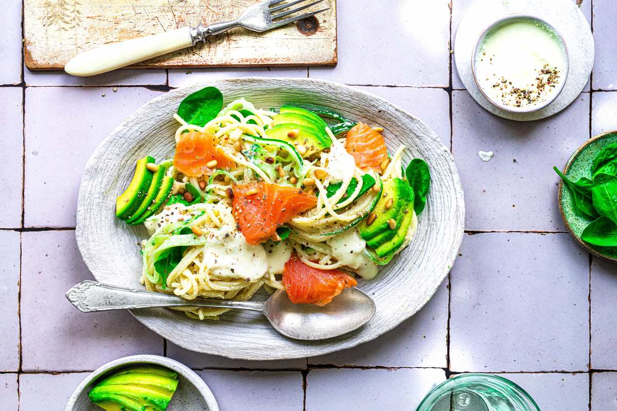 Nudelsalat mit Spaghetti