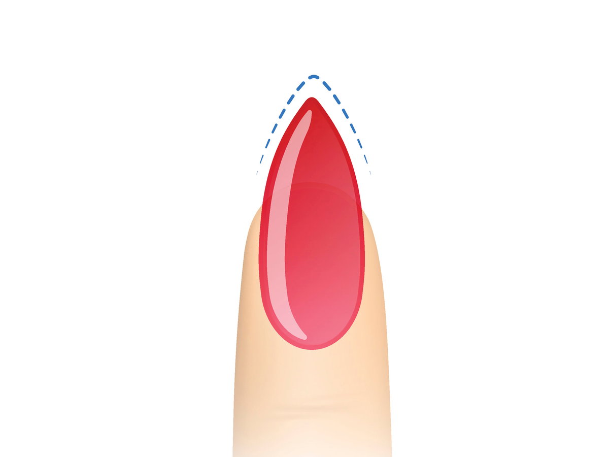 Stiletto Nagelform