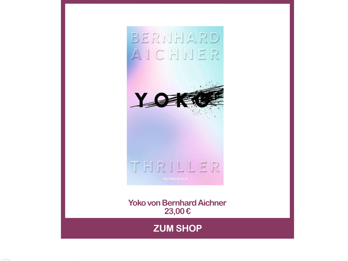 Yoko von Bernhard Aichner