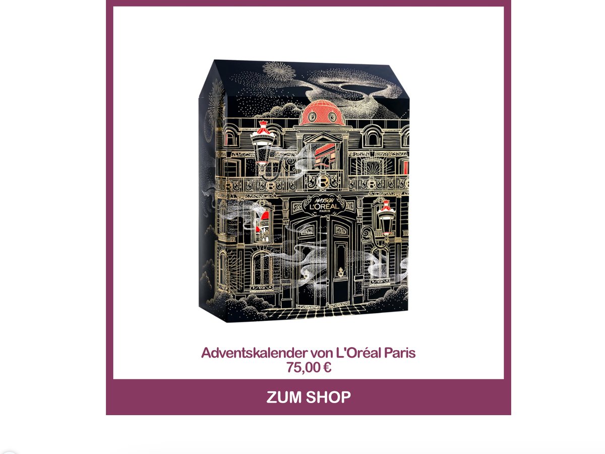 Adventskalender von L’Oréal Paris