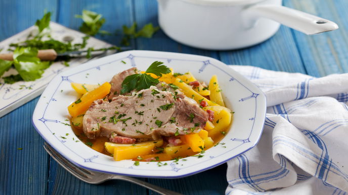 Rezept für Hamburger National mit Schweinenacken