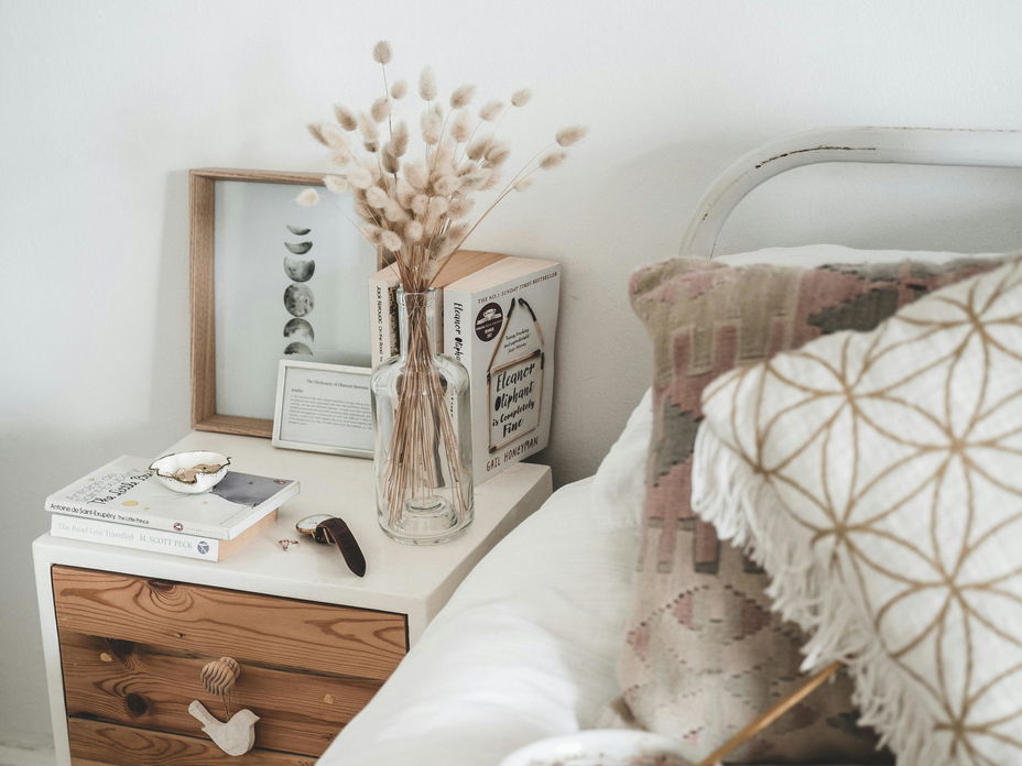 Schlafzimmer im Hygge-Stil