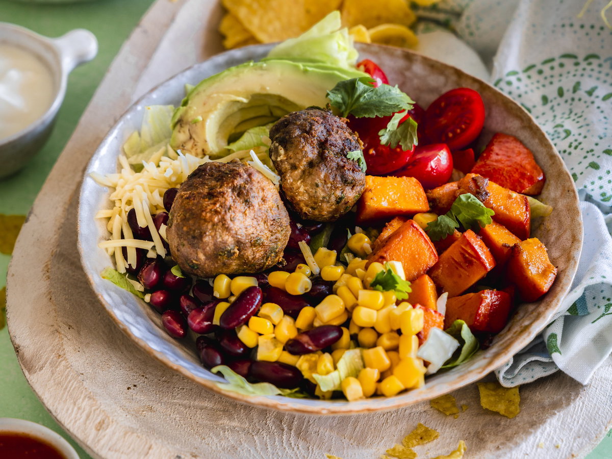 Kürbis-Bowl