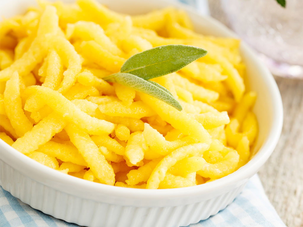 Kürbisspätzle