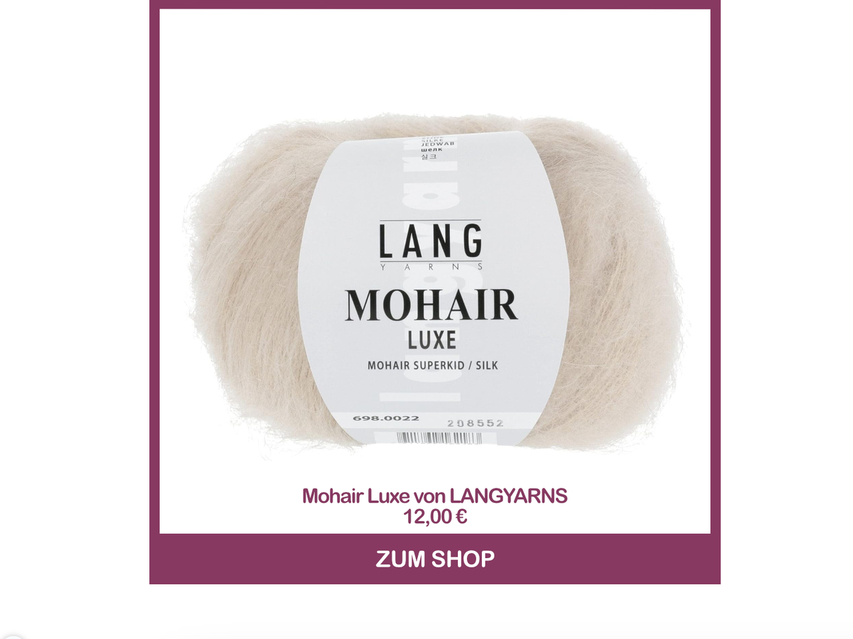 Strickgarn Mohair Luxe von LANGYARNS