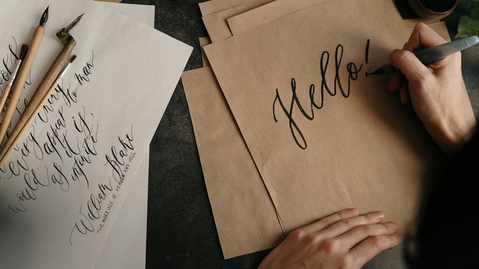 Gehirnjogging mit Stil: Dank Handlettering geistig fit bleiben