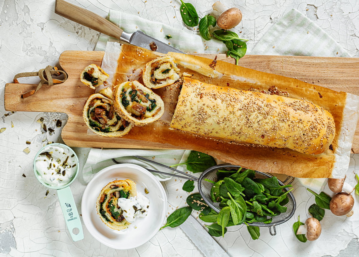 Pizzastrudel