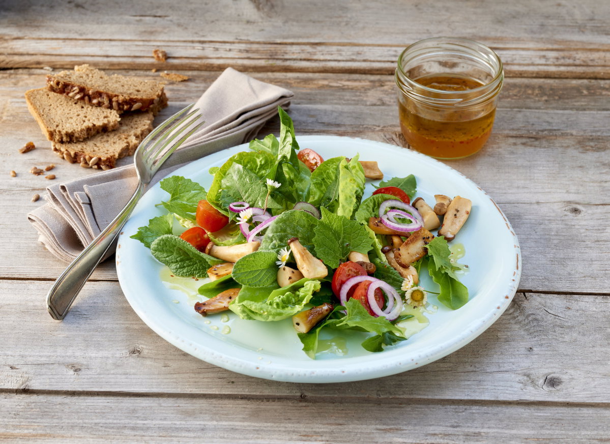 Wildkräutersalat