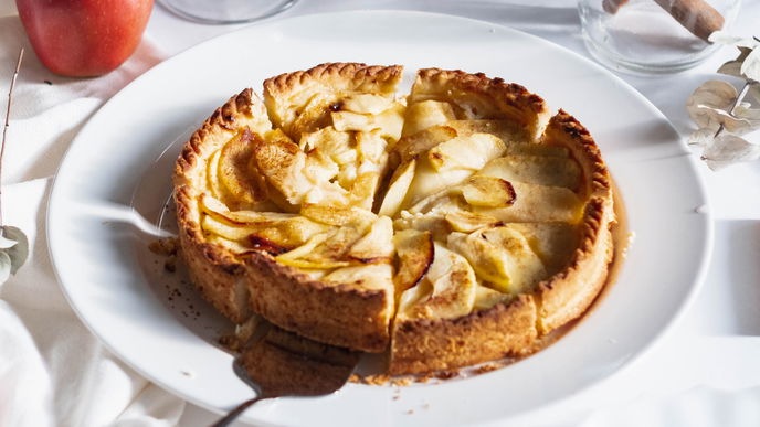 Rezept für Apfelkuchen mit Quark wie von Oma