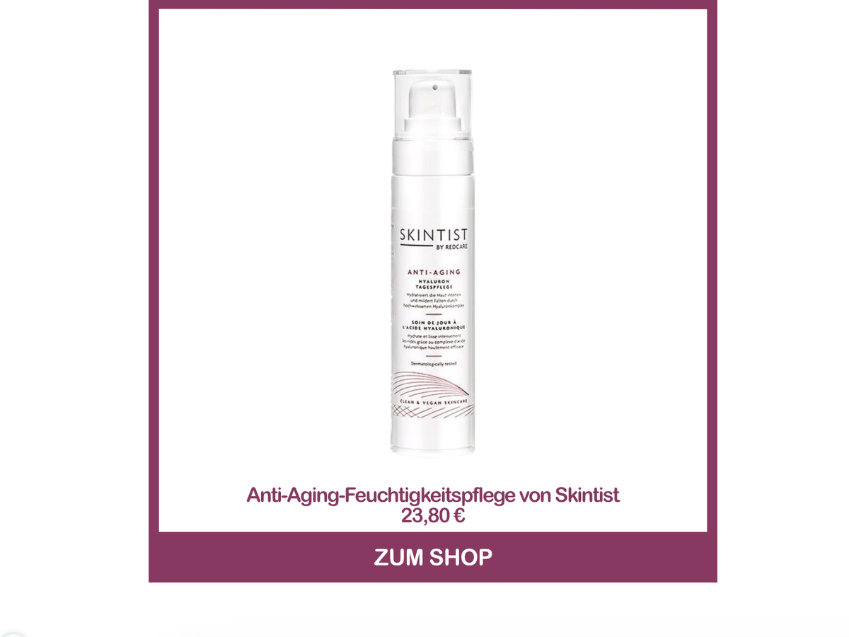 Beste Feuchtigkeitscreme Apotheke - Anti-Aging-Feuchtigkeitscreme von Skintist