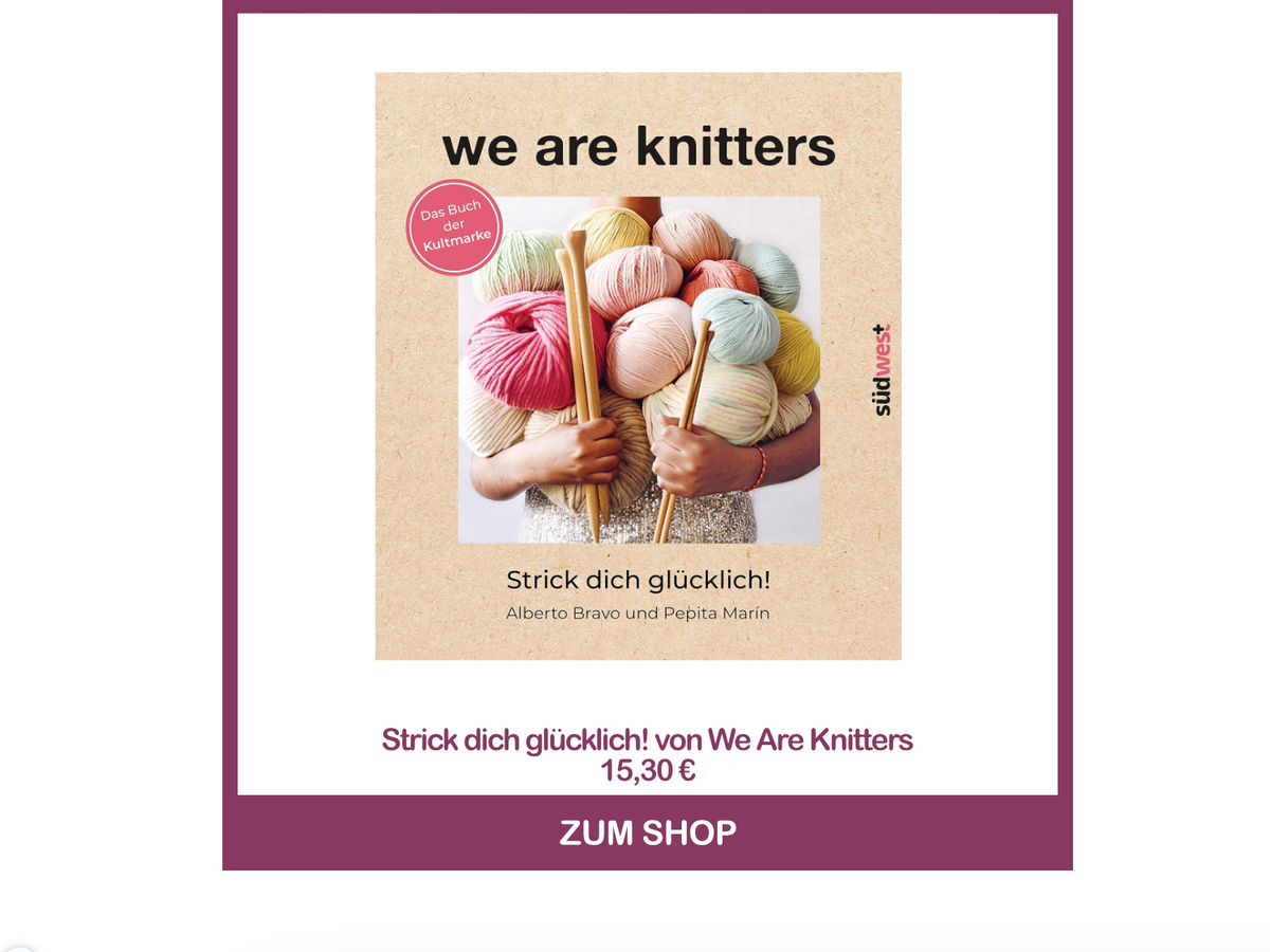 Die besten Strickbücher - Strick dich glücklich! von We Are Knitters